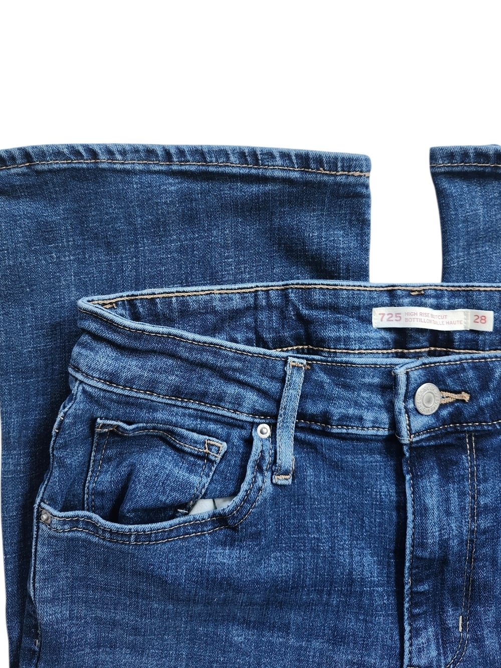 Levi's 725 High Rise Bootcut Jeans - Picture 5 of 6